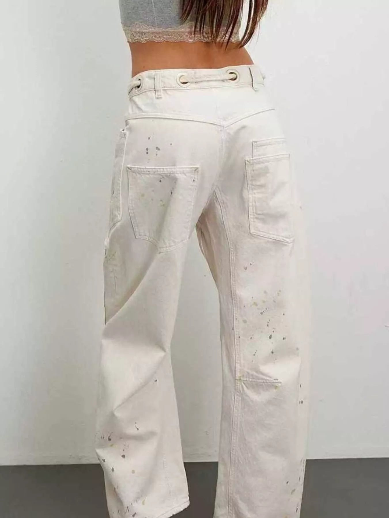Washed Relaxed Fit Jeans