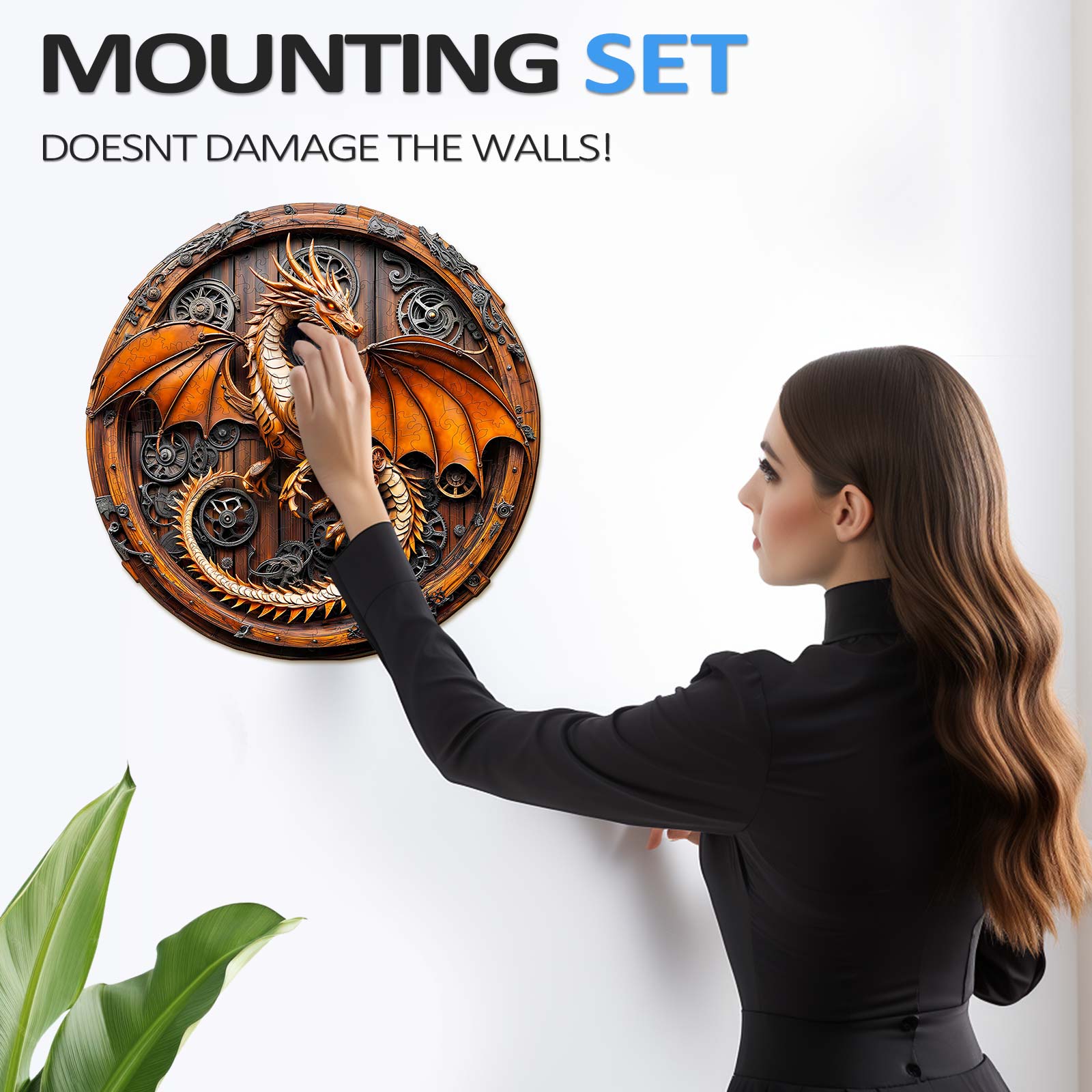 Mechanical Dragon-1 Wooden Jigsaw Puzzle