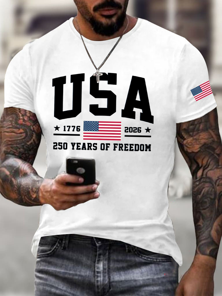Men'S America 250th Anniversary T-Shirt