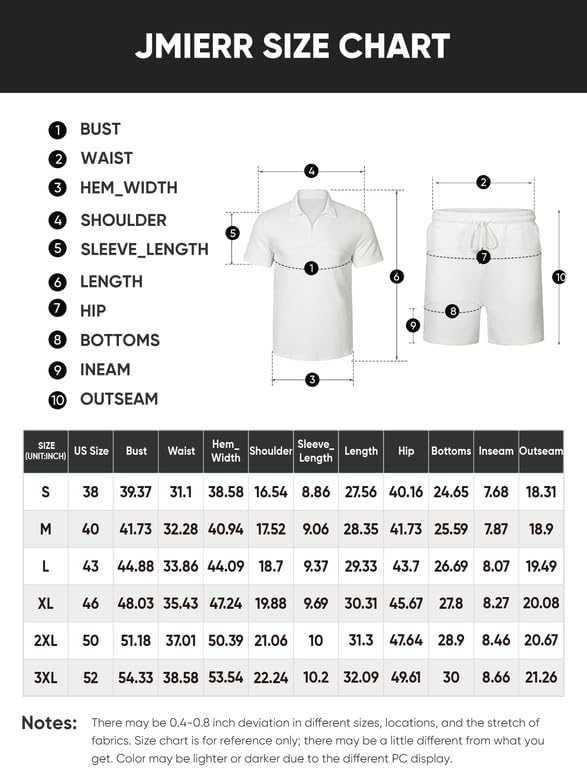 Men's Polo Shirt and Shorts Set Soild Color Geometric Texture Casual Short Sleeve 2 Piece Outfits Sweatsuits Summer