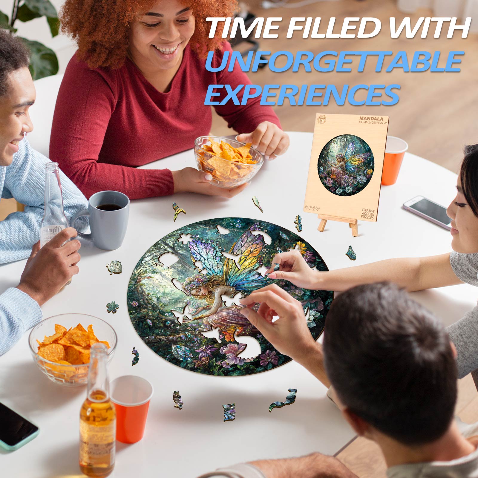 Magic Fairy Wooden Jigsaw Puzzle