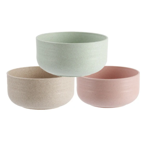 Corrugated Wheat Straw Bowls