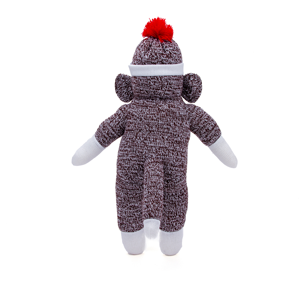 Sock Monkey 16inch Brown