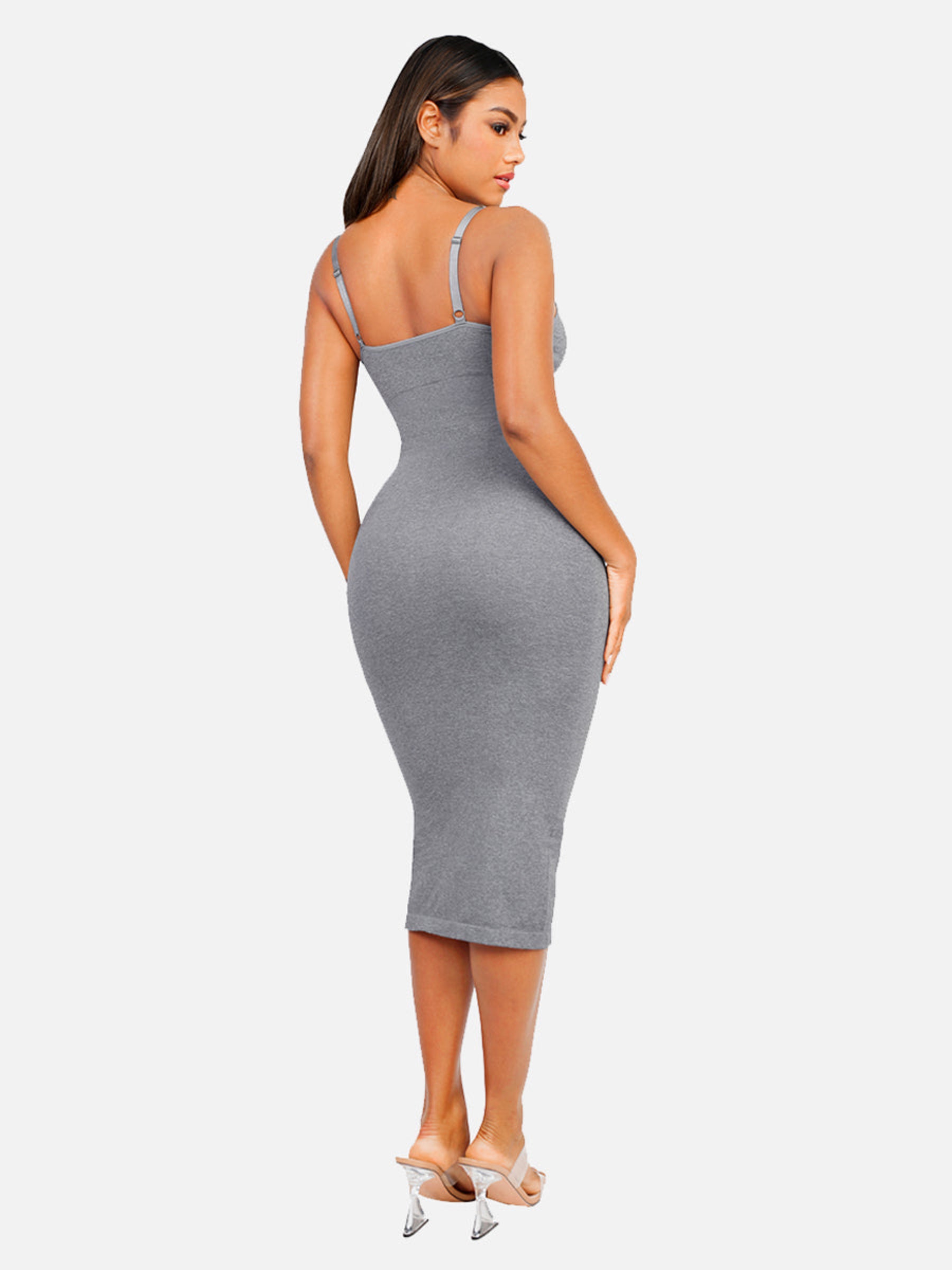 Feelingirl Seamless Midi Body Shaper Dress