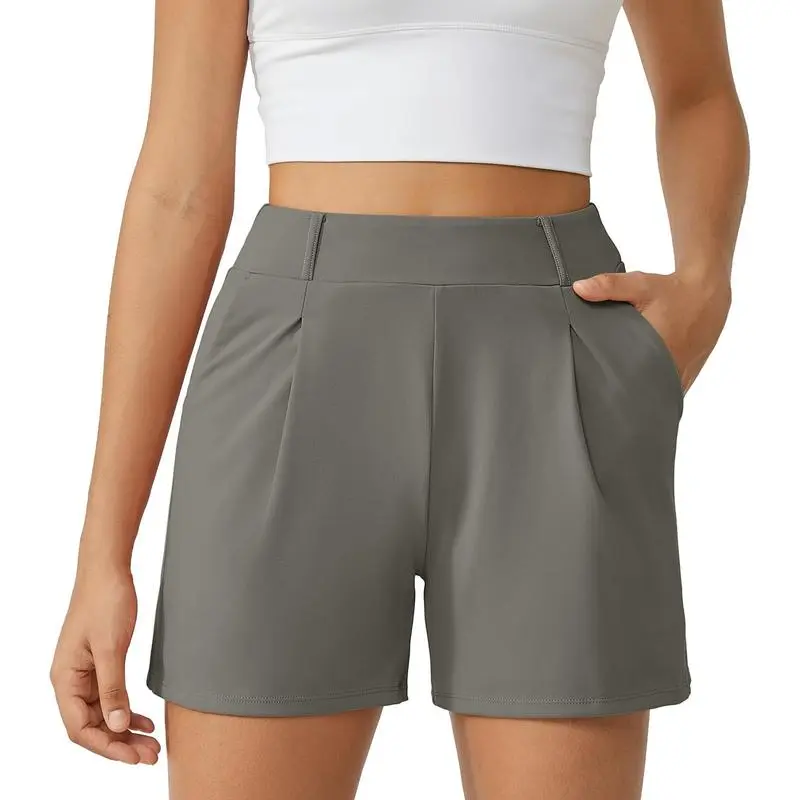 Women Trendy High Waisted Casual Summer Shorts