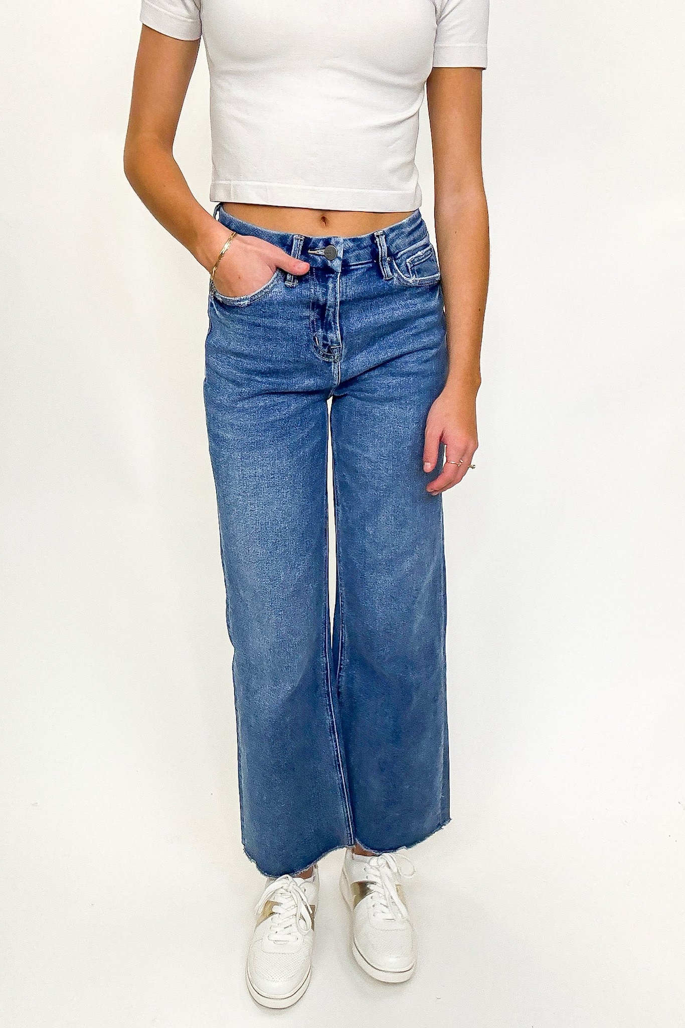 Altitude Super High Wide Leg Jeans