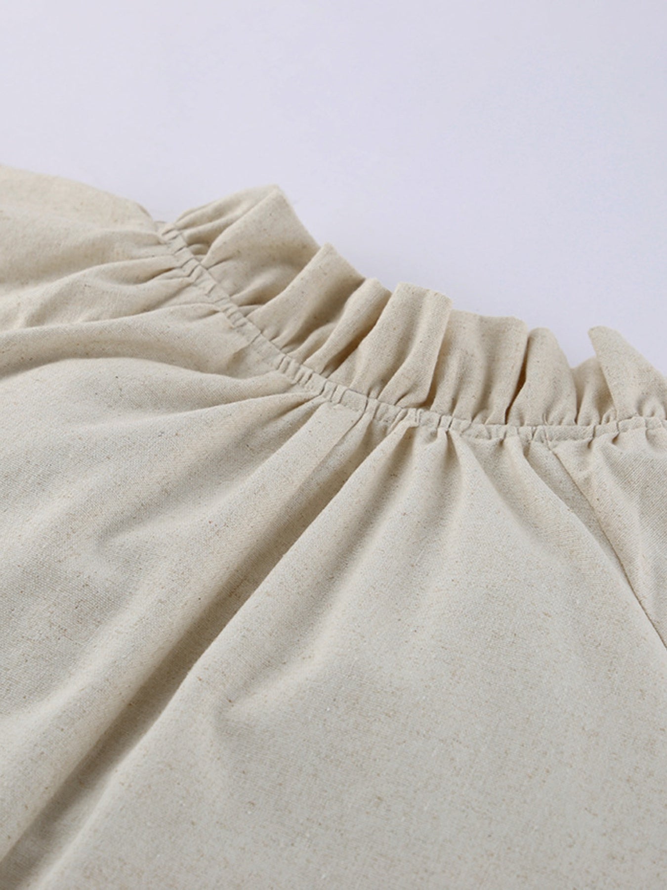 Tie Neck Flounce Sleeve Maxi Dress