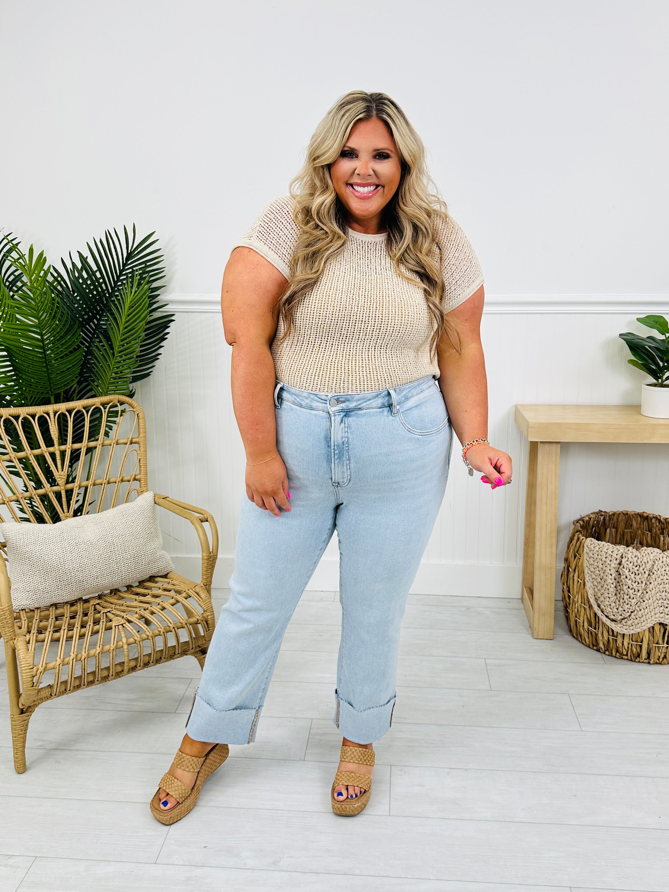 MOCO Exclusive Not Your Mother's Tummy Control Mom Jeans