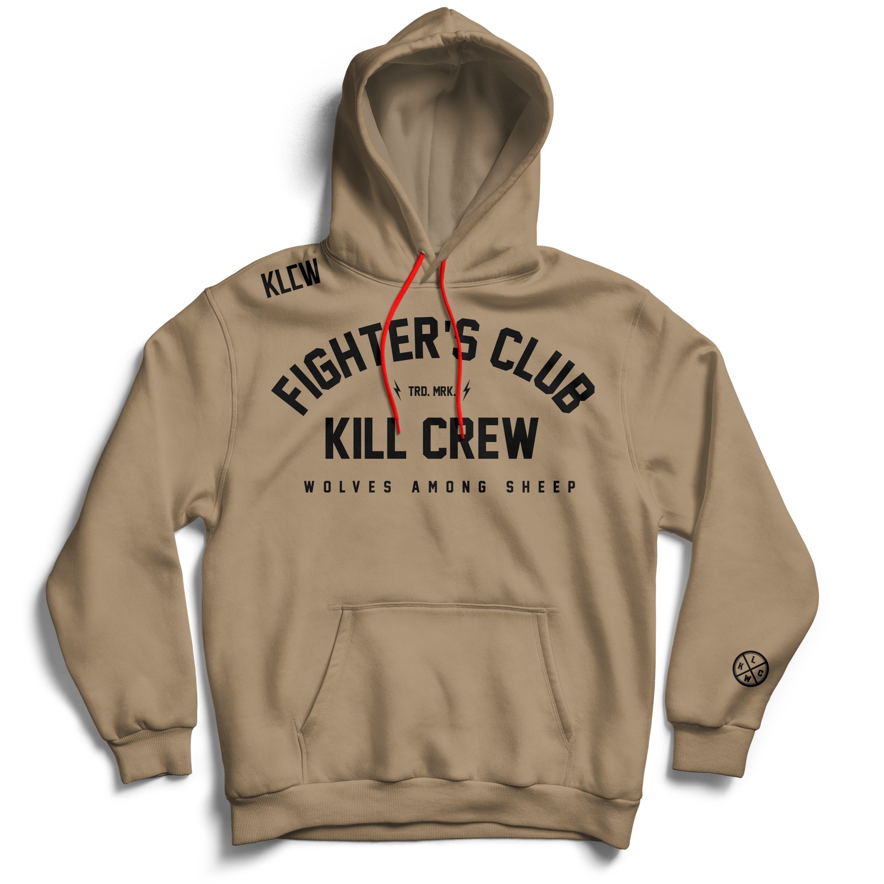 FIGHTER'S CLUB HOODIE - SAND