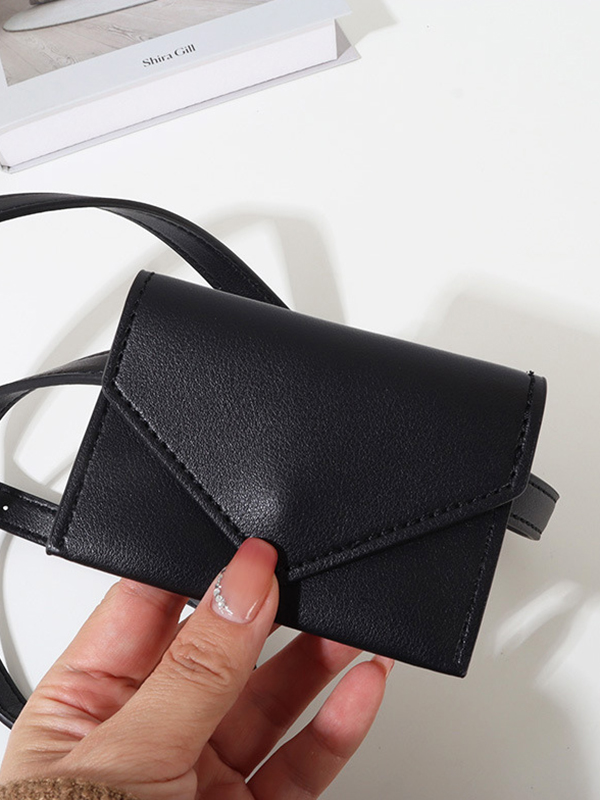 Belt Buckle Geometric Split-Joint Fanny Packs Bags Accessories Bags