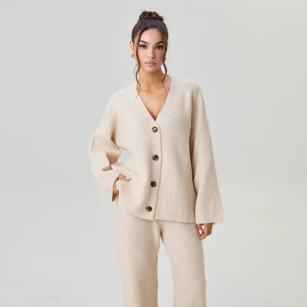 Women's simple two-piece suit