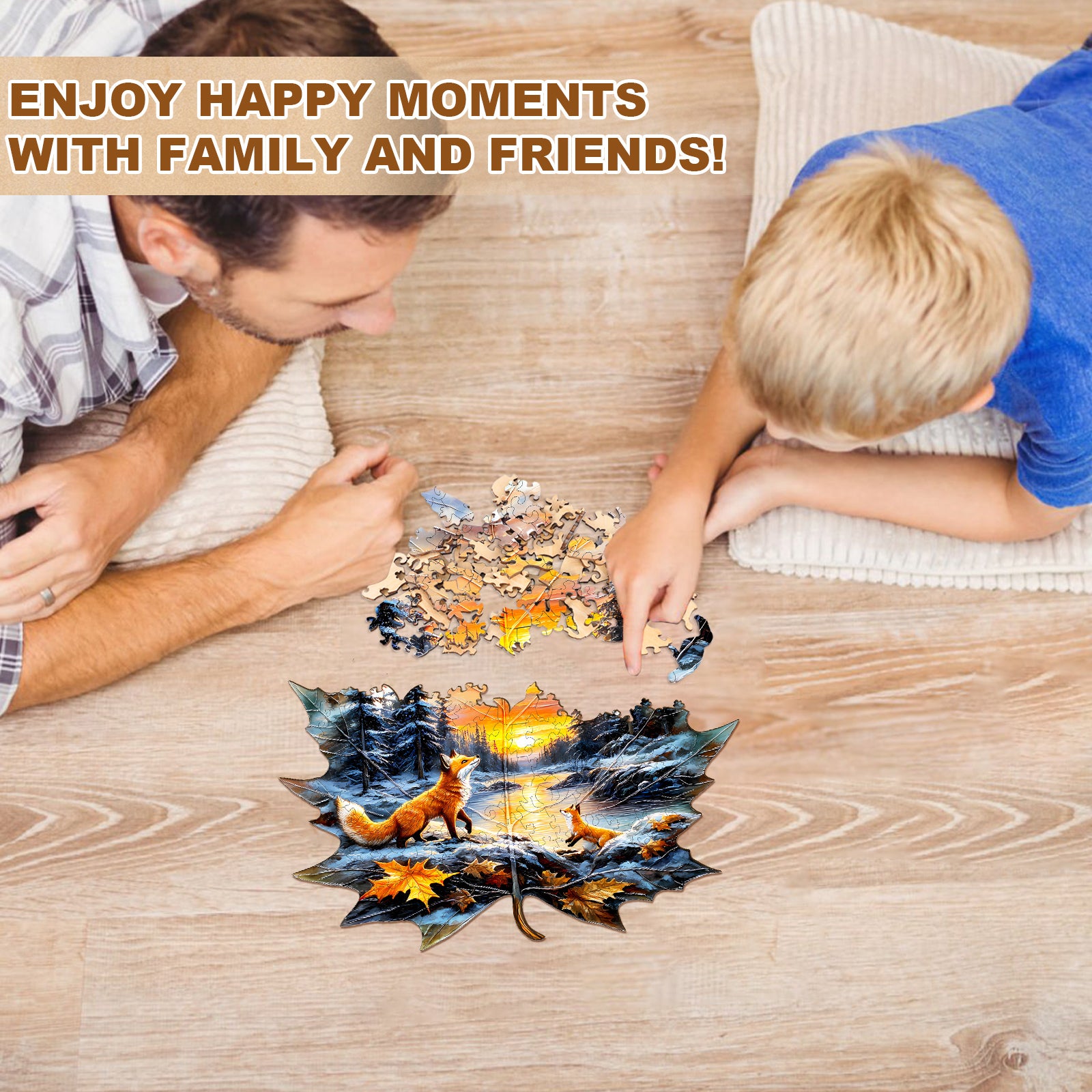 Winter fox Jigsaw Puzzle