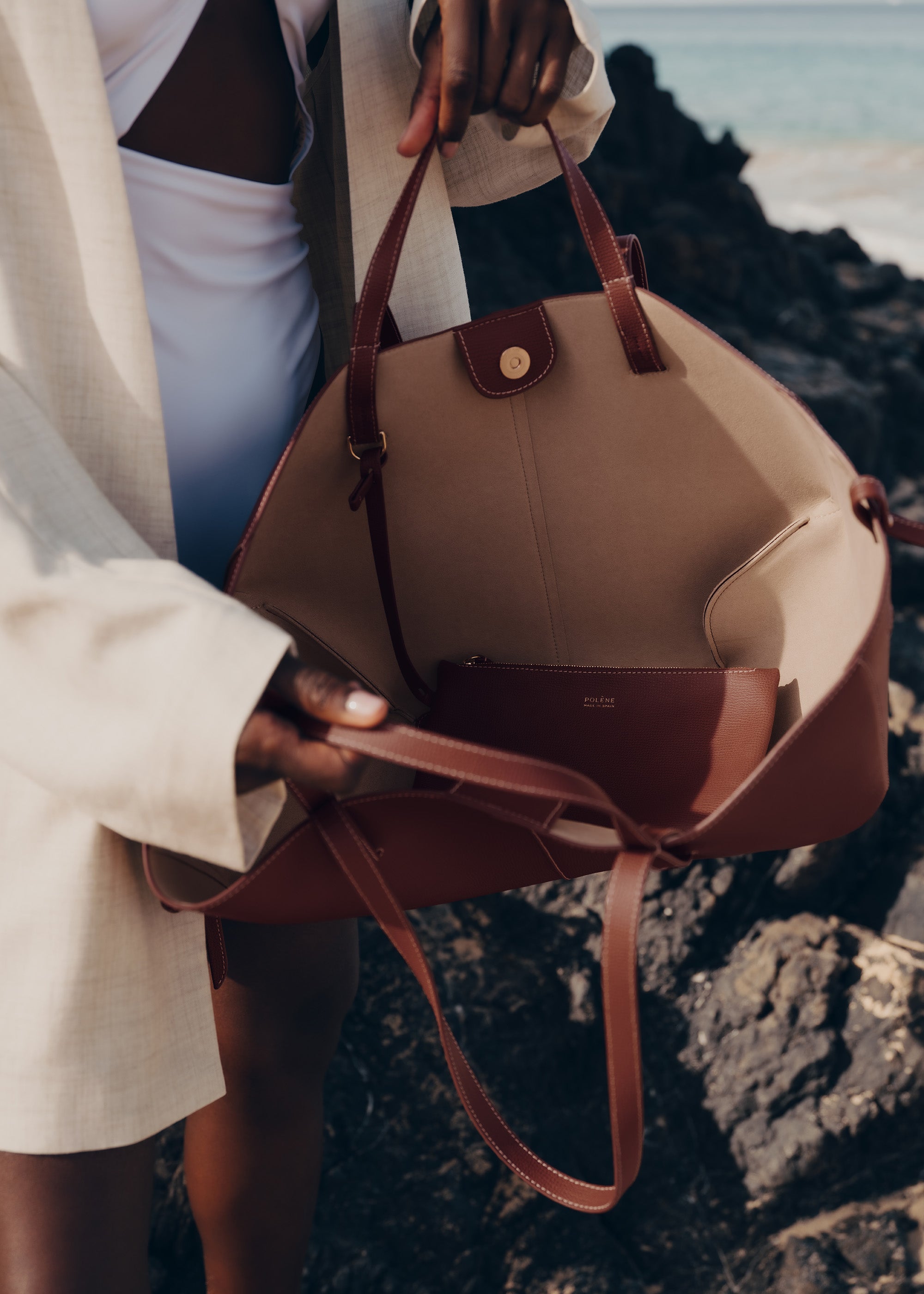 Cyme - Textured Cognac Clearance sale