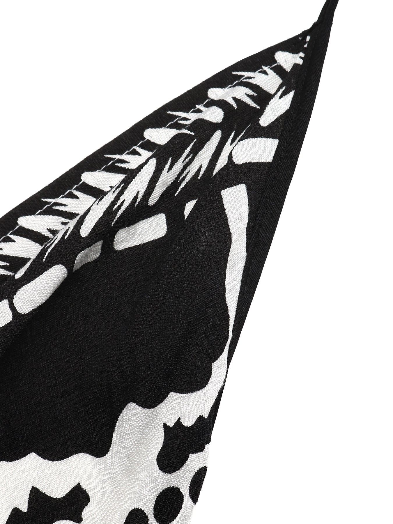 Printed Halter Neck Maxi Dress