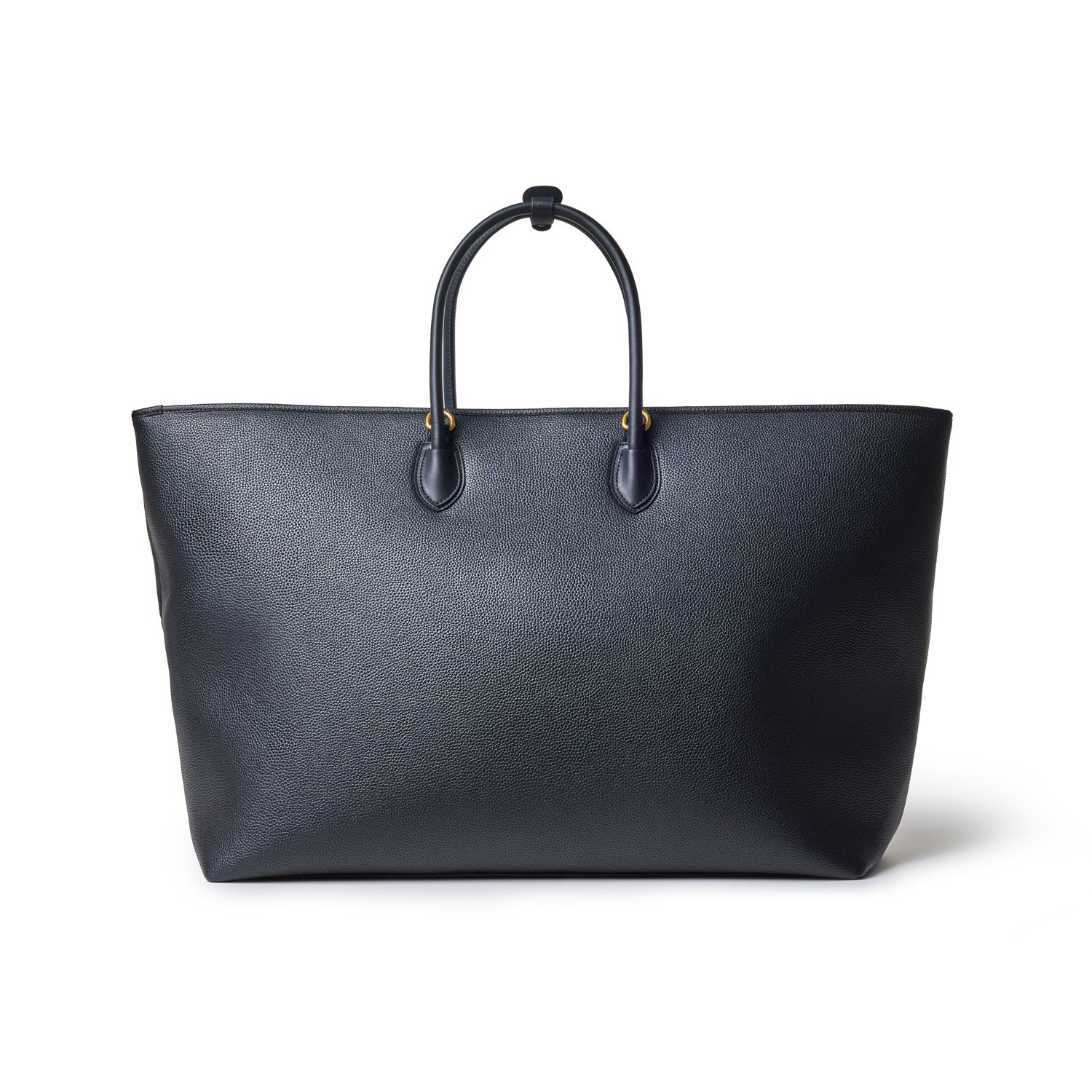 JUMBO PEBBLE TOTE BAG - BLACK