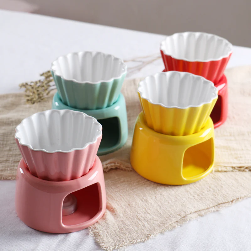 Mini Ceramic Tealight Fondue Melting Pot