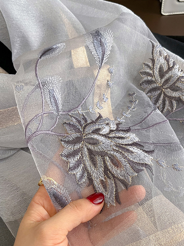 Embroidered Leisure Fashion Shawl&Scarf