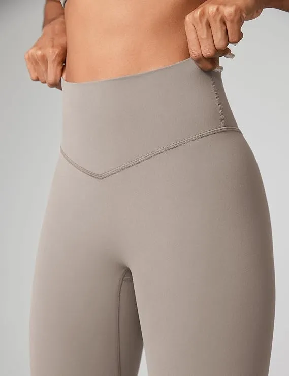 No Front Seam Flare Leggings