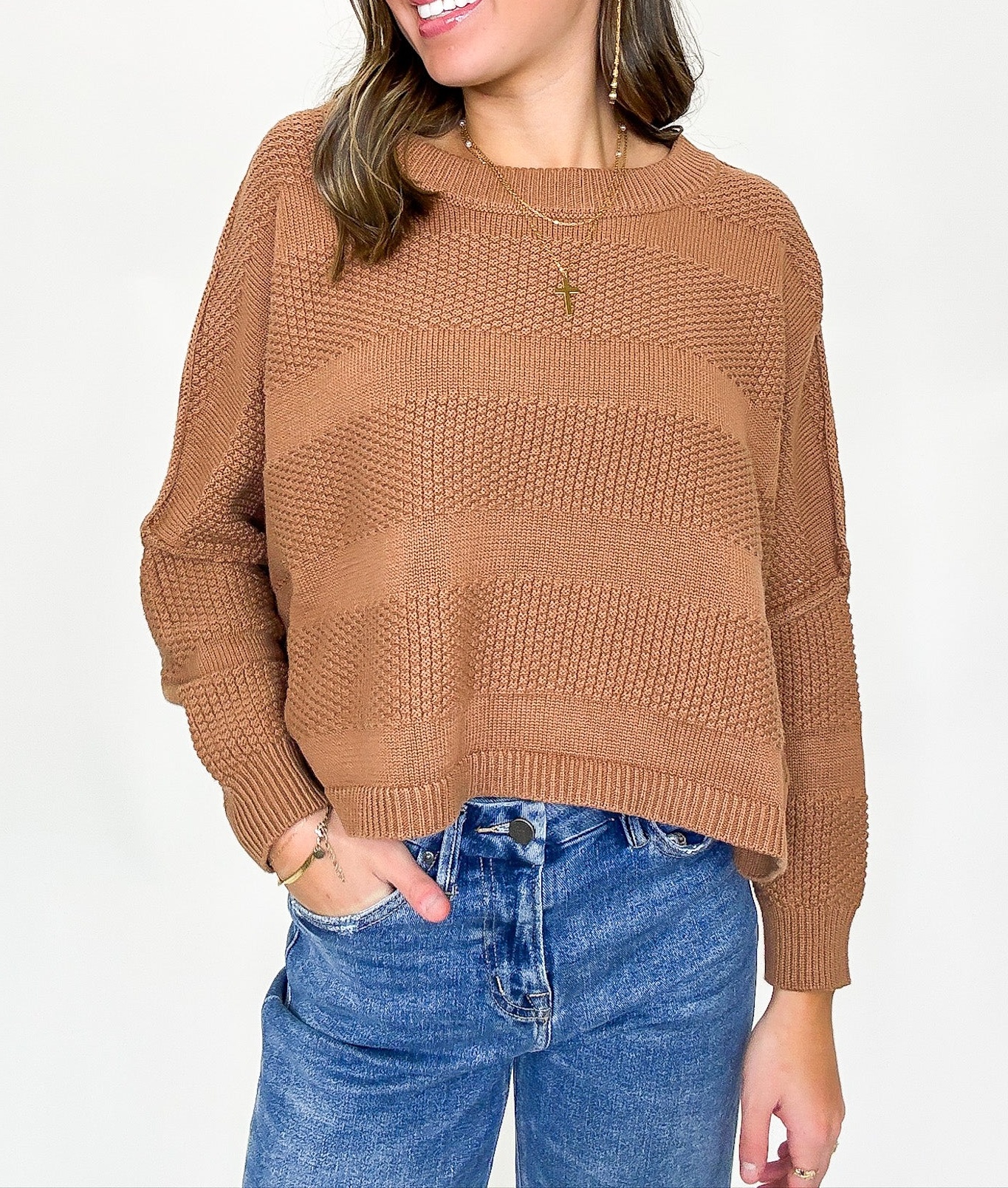 Ease Relaxed Fit Knit Top and Shorts Set