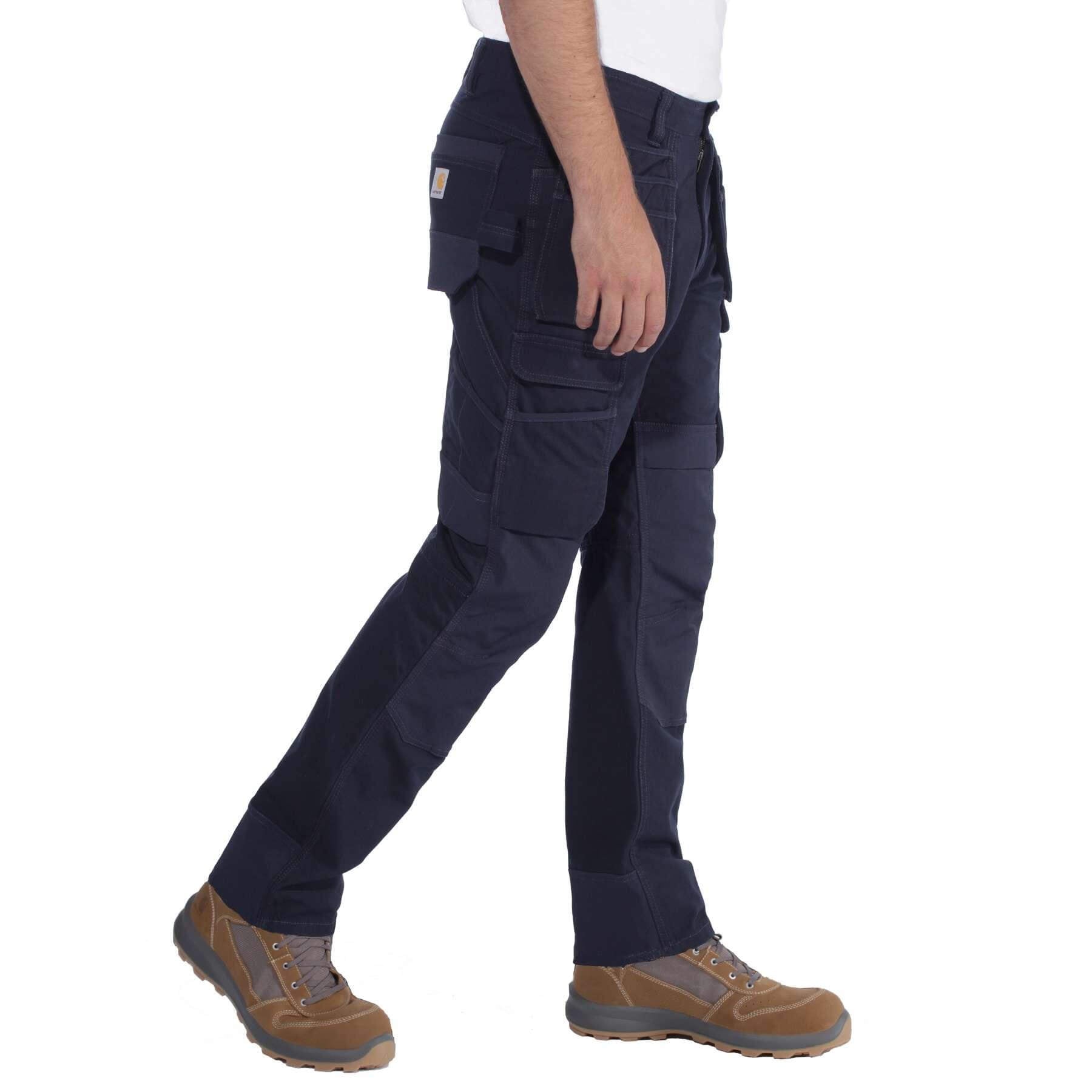 CHT Steel Relaxed Fit Double Front Multi-Pocket Cargo Trousers 103337