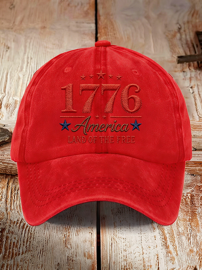 250Th Anniversary Washed Cotton Duckbill Cap For Both Men And Women