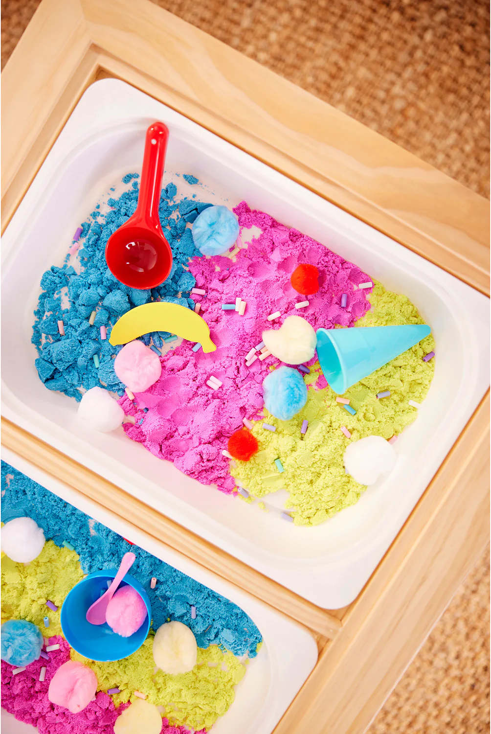 Deluxe Sensory Activity Table with Ice-Cream Shop