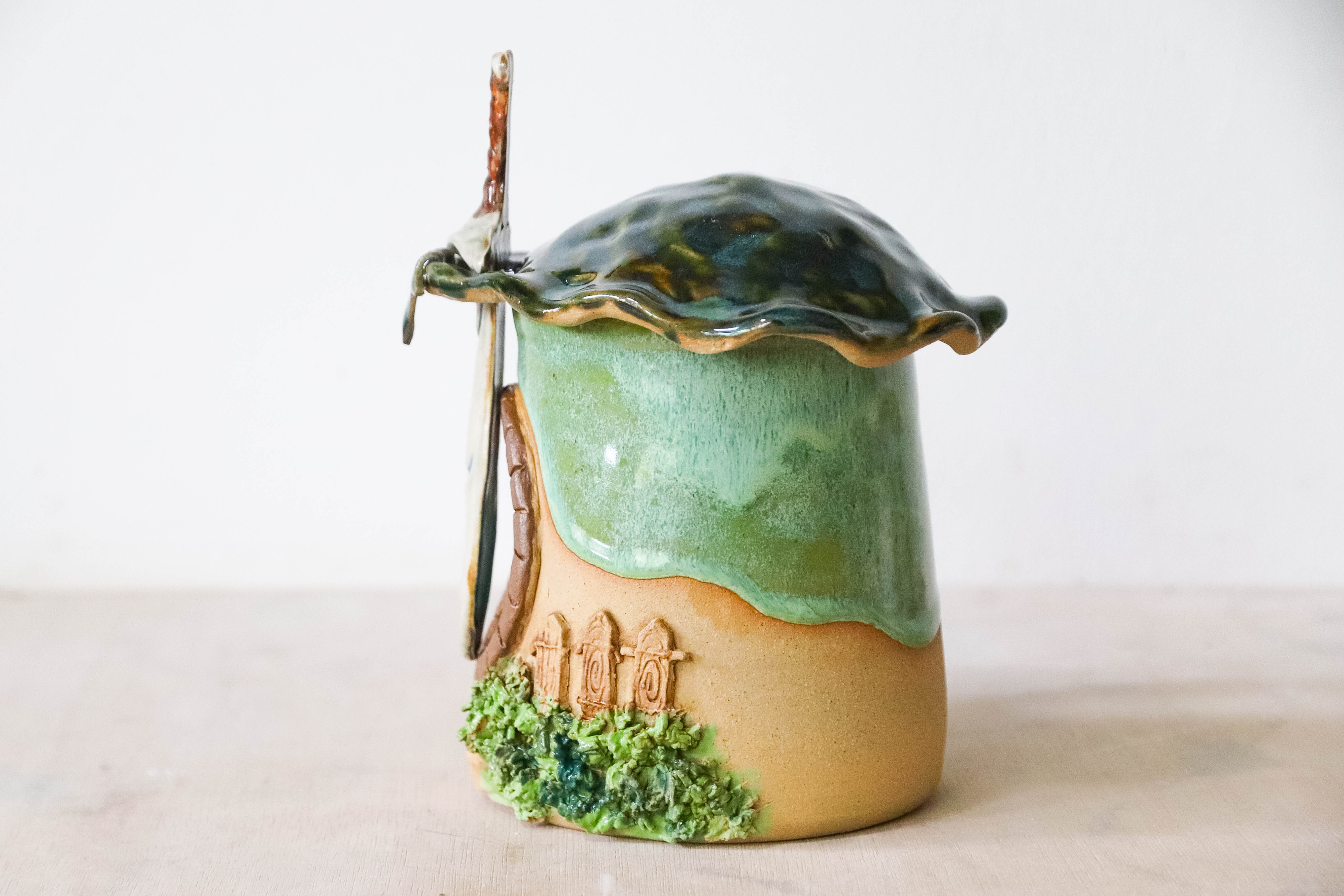 Hobbit House Sword Stoneware Mug