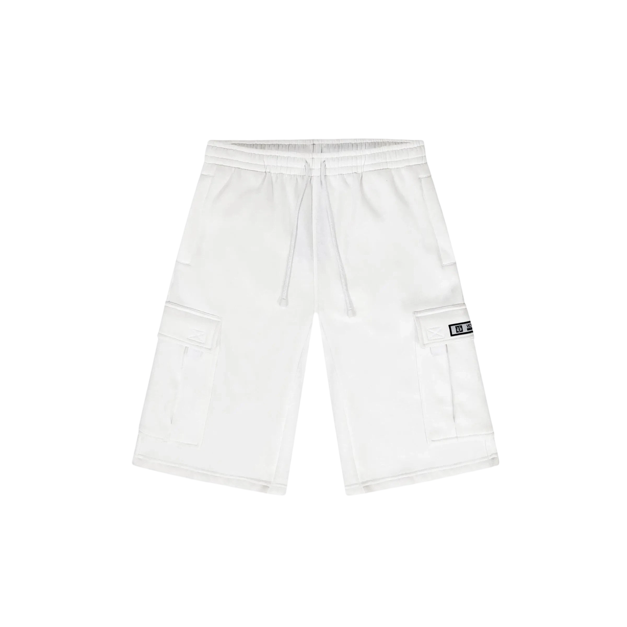 Baggy fit Fleece Shorts Menswear Cargo pocket