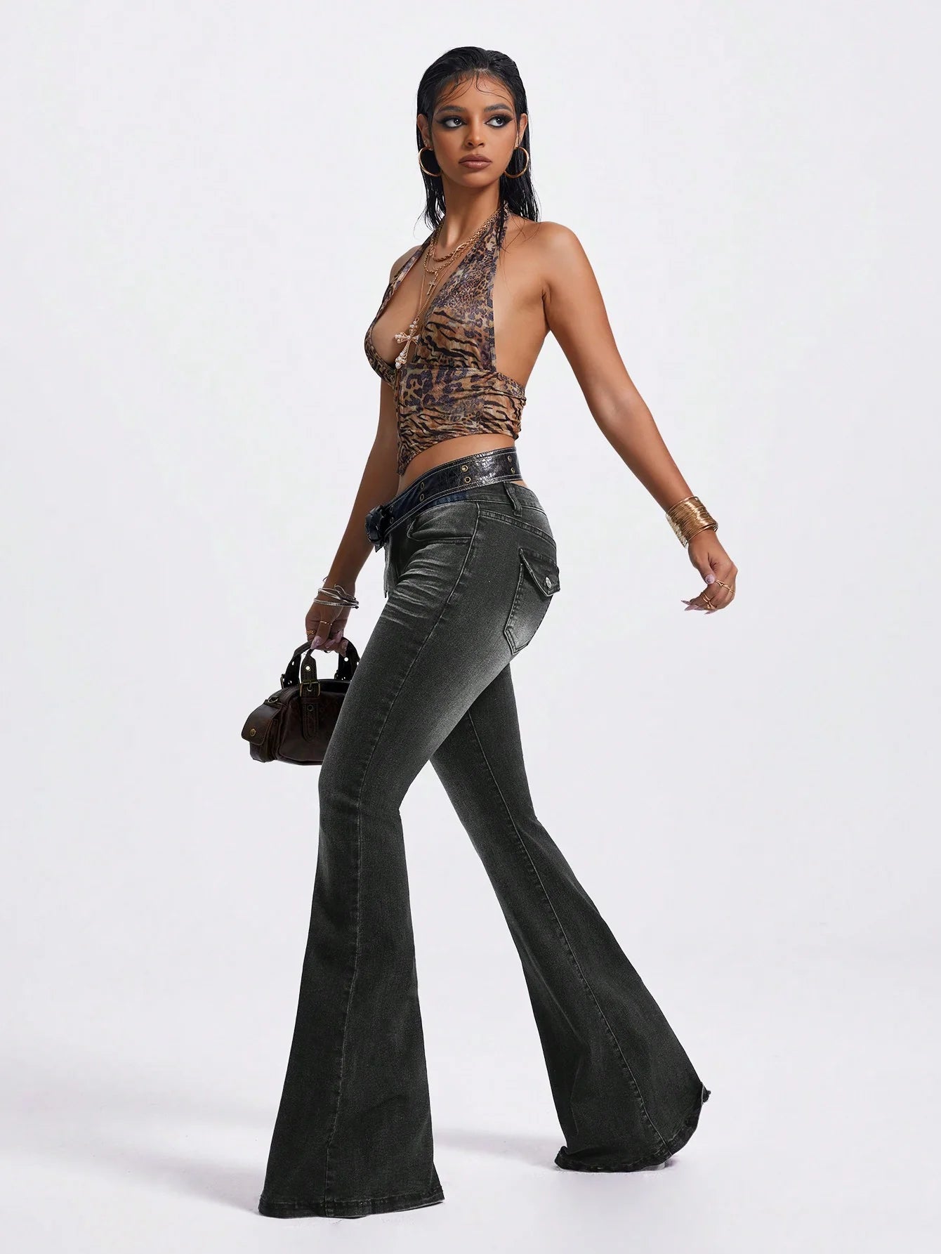 Night Vision Flare Jeans