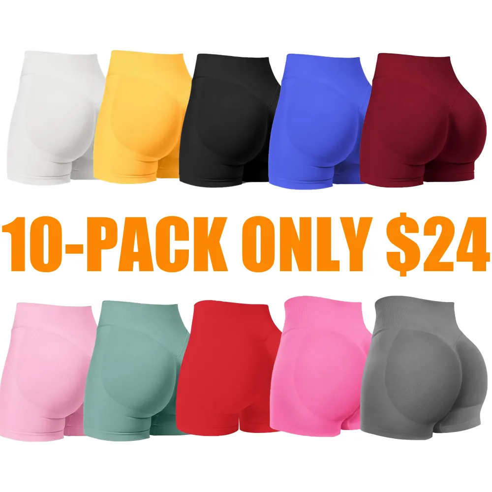 Women's High Waist Sports Shorts