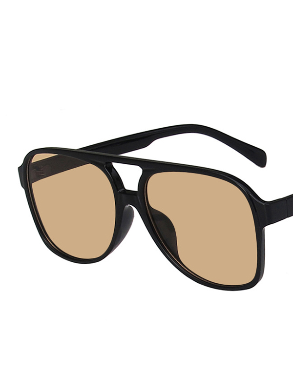 Geometric Sun-protection Sunglasses Accessories