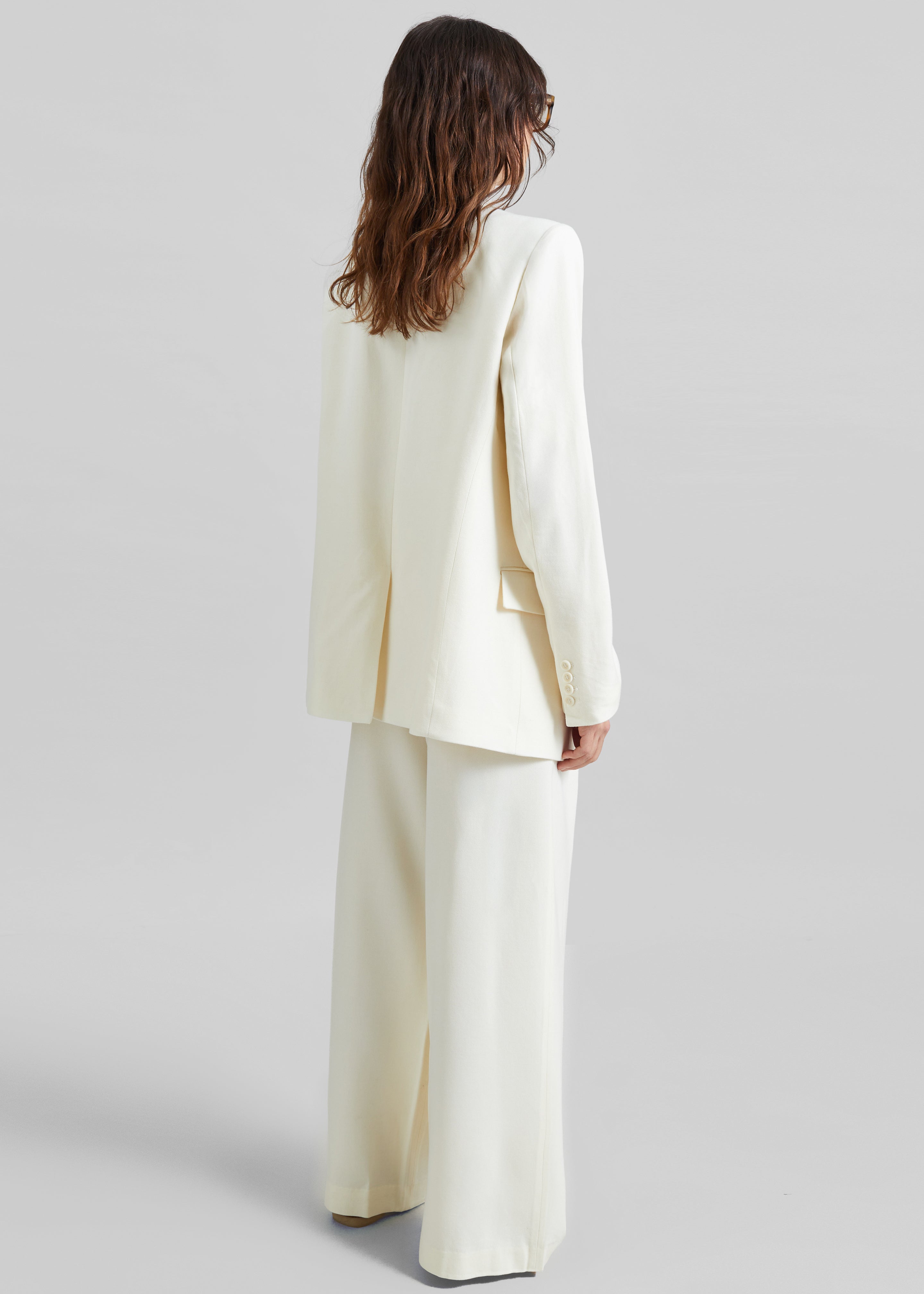 Halser Oversized Blazer - Ivory