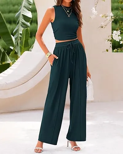 🔥Women'S Summer Two-Piece Set🔥8-Sets - All Colors Included