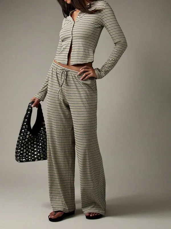 Women's Casual Loose-Fit Knitted Set