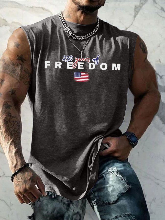 Men'S Sleeveless Casual Cotton And Linen T-Shirt