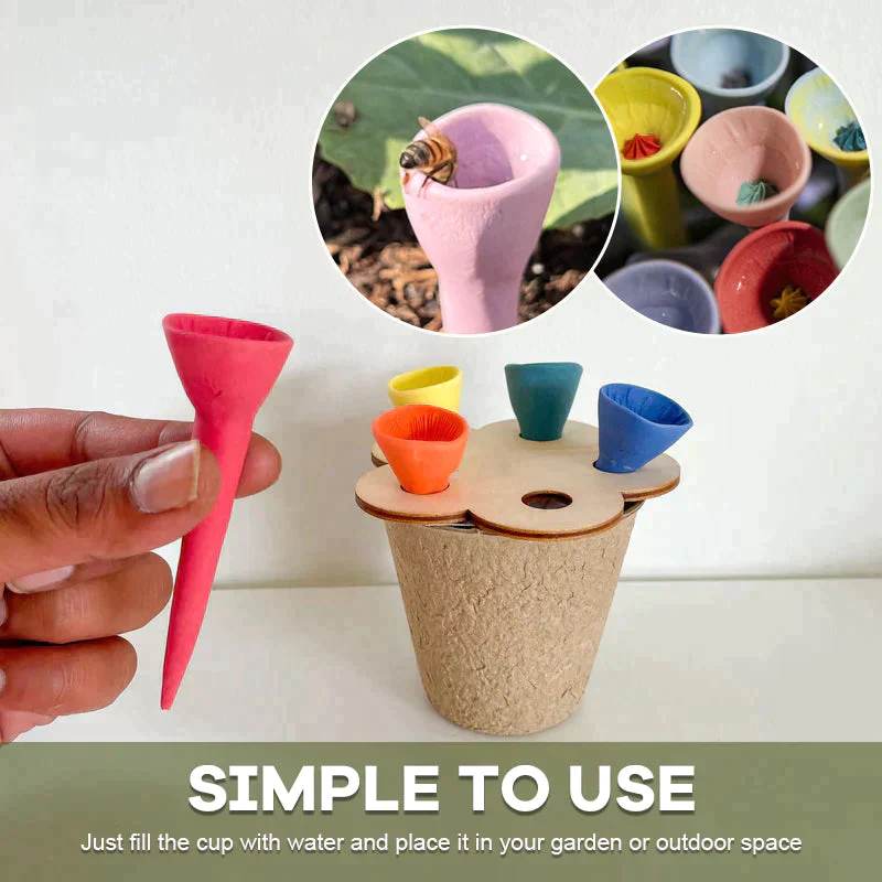 Bee Insect Drinking Cup- UV Resistant Windproof