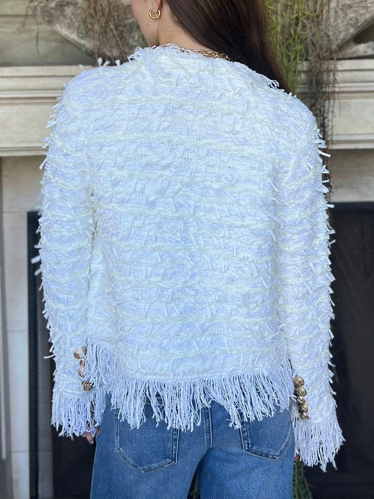 Women's Tassel Elegant Cardigan Jacket