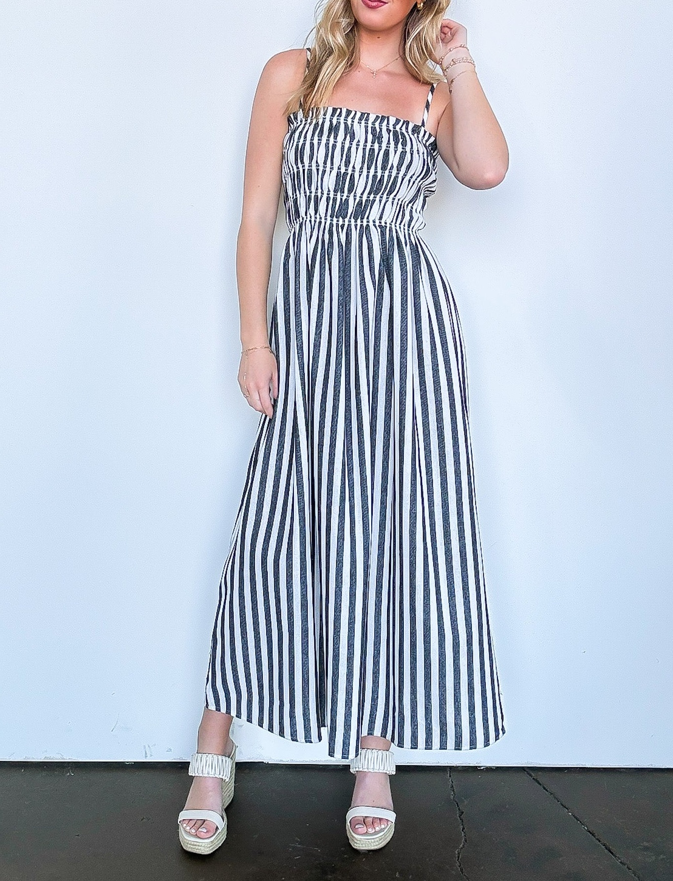 Kirsten Striped Maxi Dress