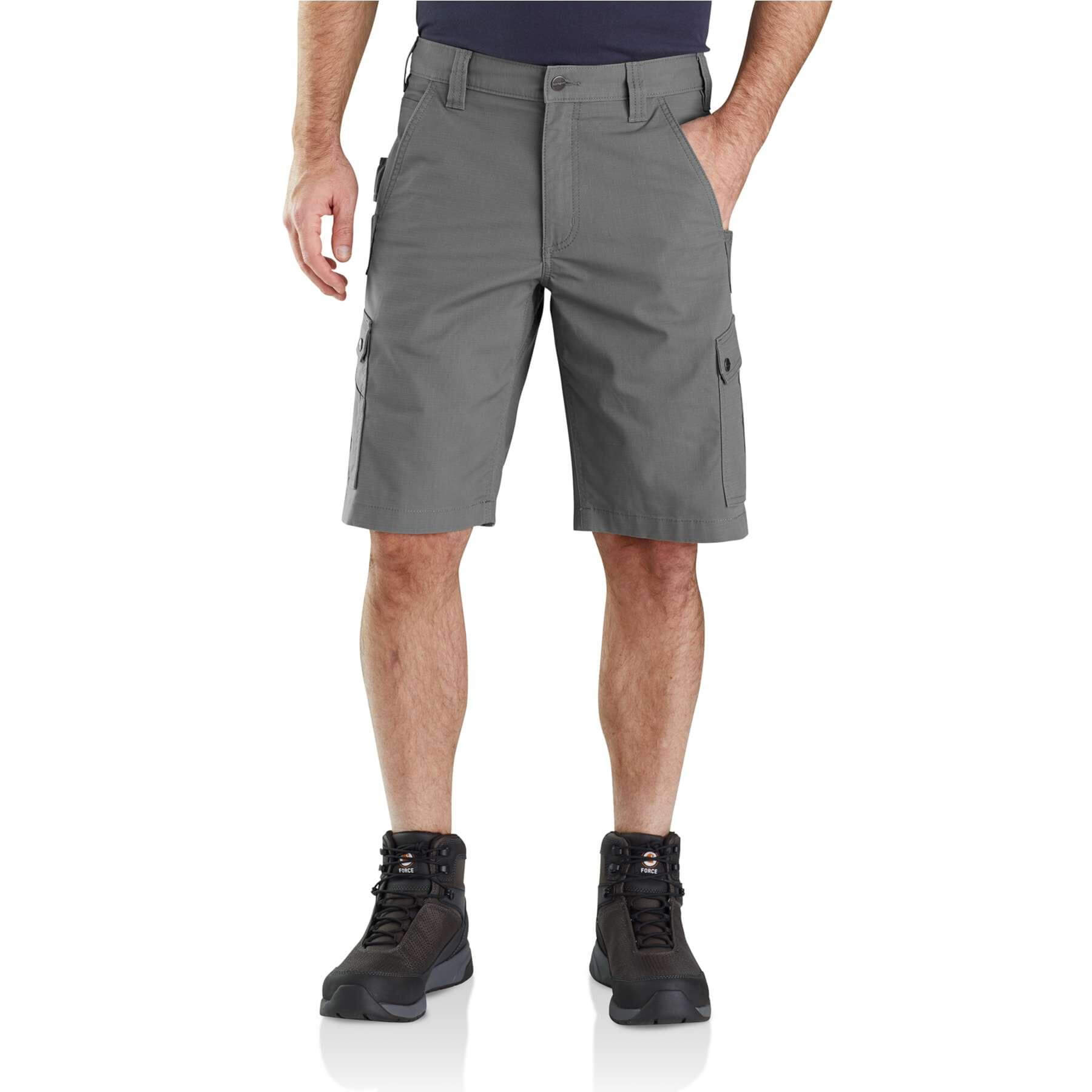 CHT Steel Relaxed Fit 12 Inch Stretch Ripstop Cargo Work Shorts 104727