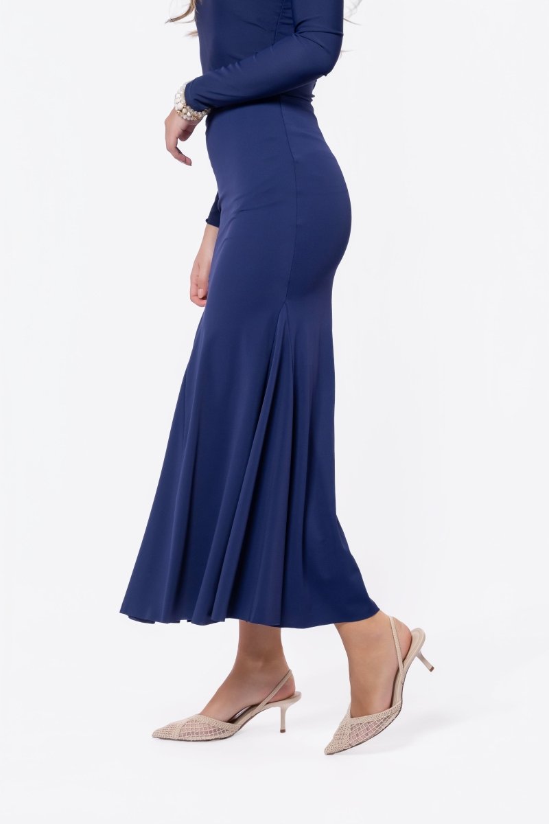 Natalia Skirt (Navy Solid)