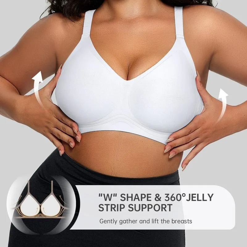Women Comfortable Push Up Bras Wireless Seamless Full Coverage Bra