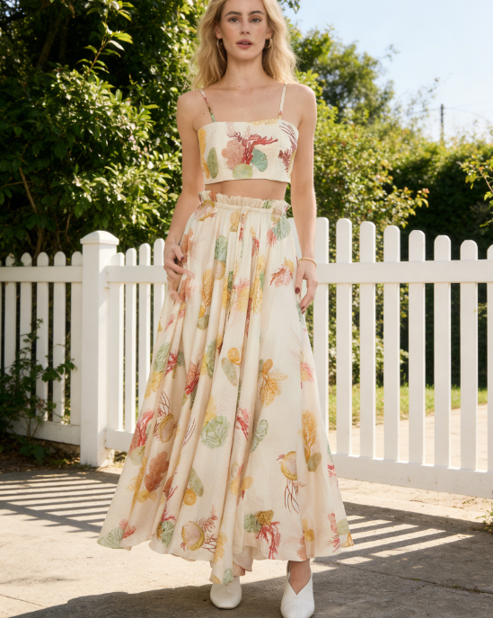 Summer Maxi Skirt | La Mer