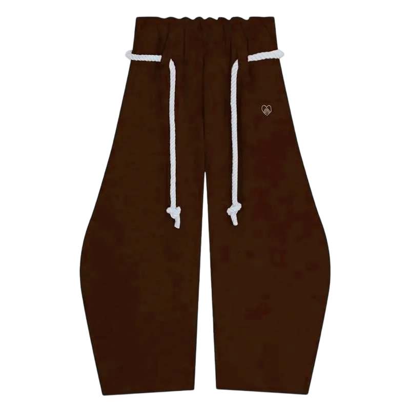 Women Casual Elastic Waist Lantern Trouser Sweatpants