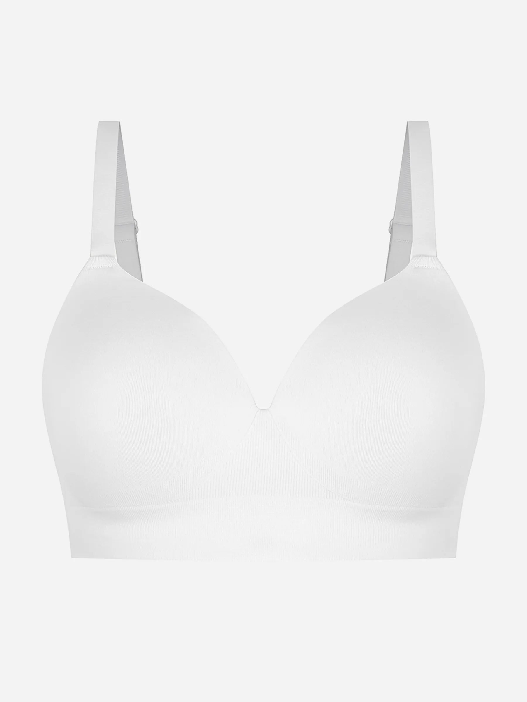 Feelingirl Wireless Push-Up Seamless Comfort Full Coverage Bra