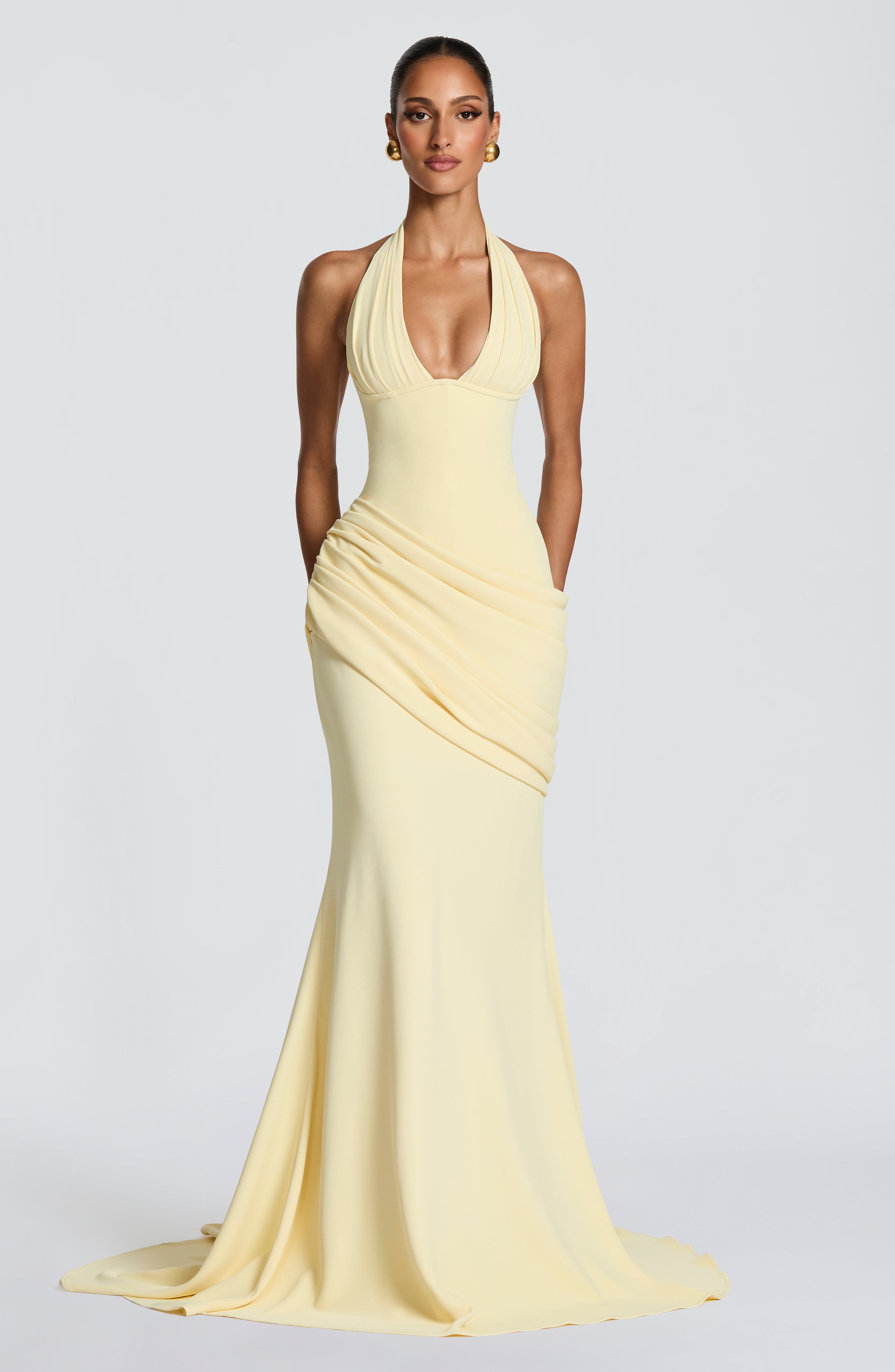 Nehemia Gown - Lemon