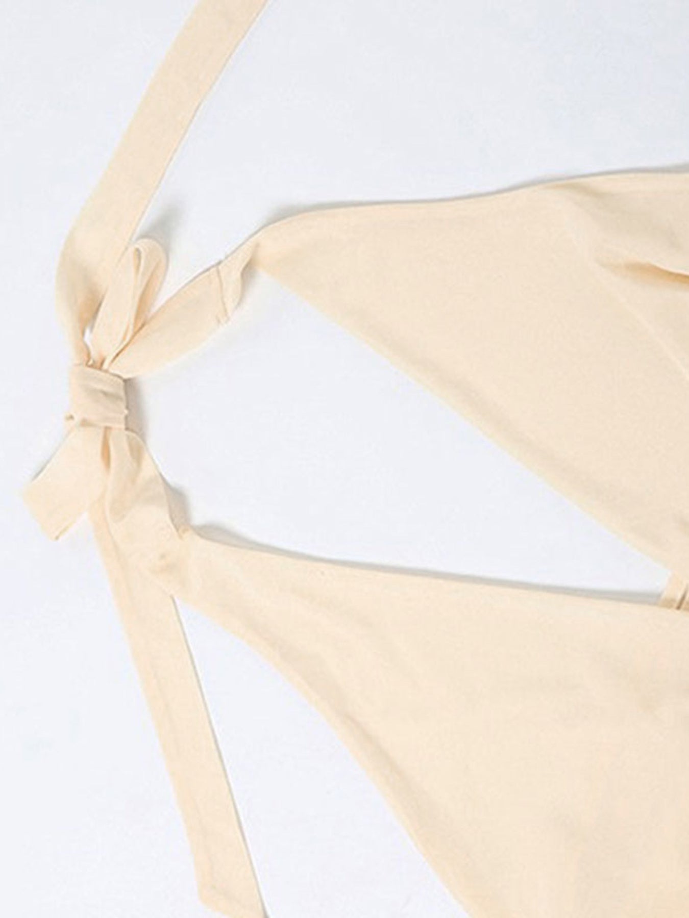 Ruffled Halter Neck Mini Dress