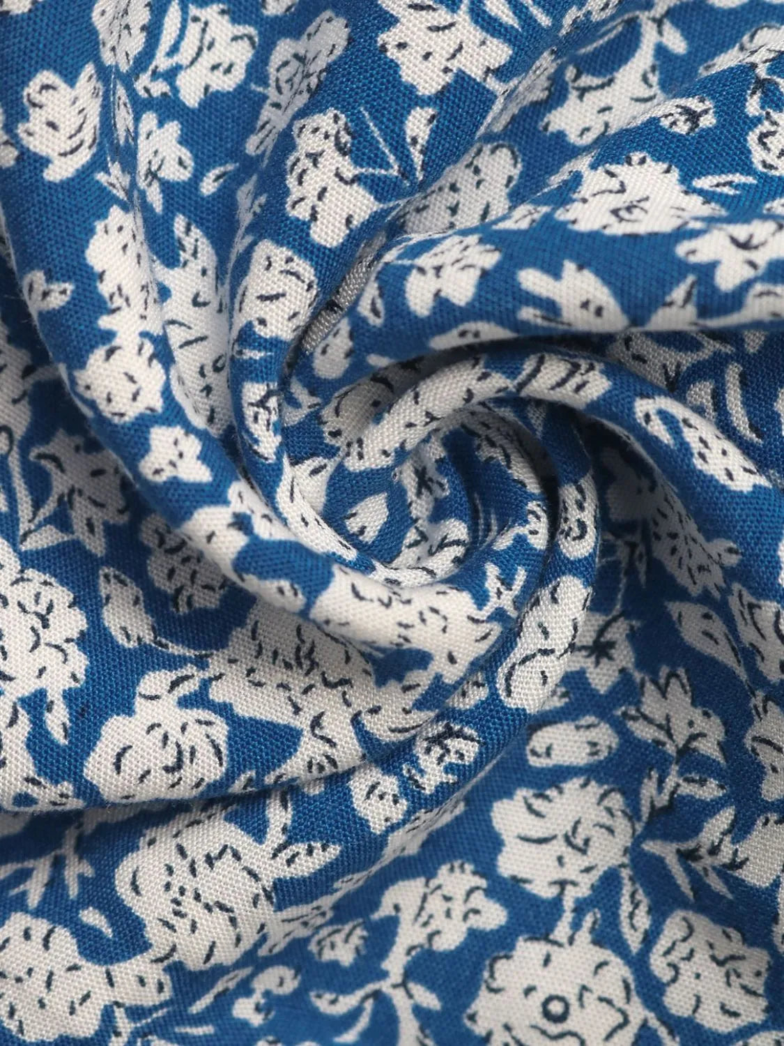 Tassel Floral Mini Skirt