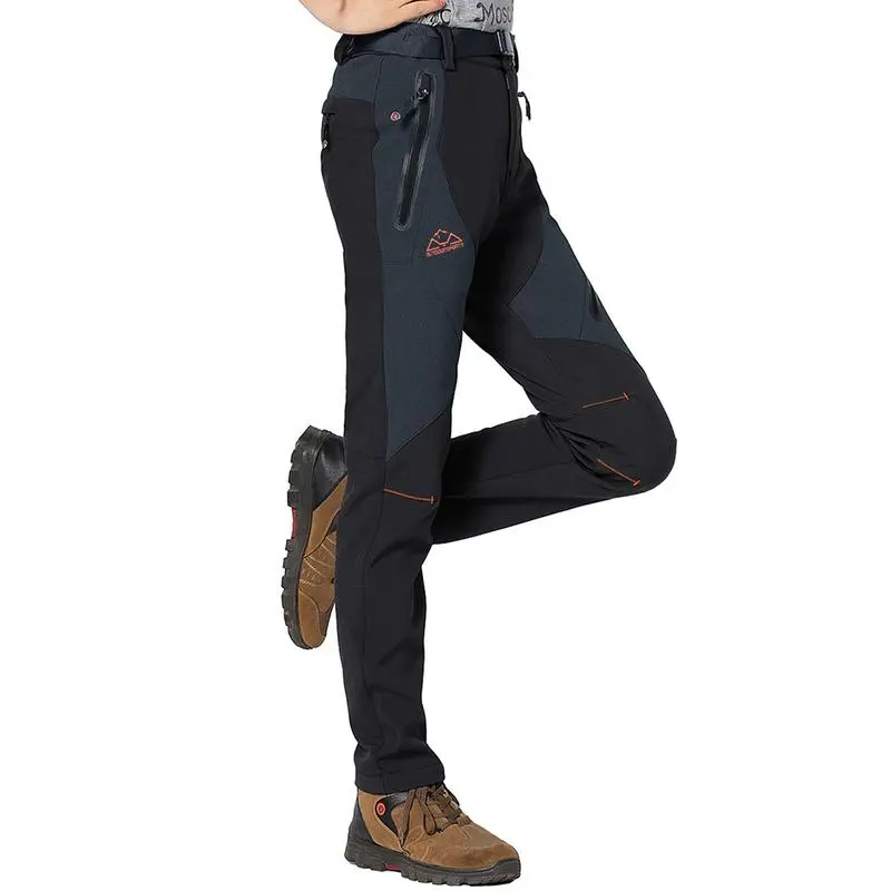 Women's Snow Pants Waterproof Insulated Fleece Thermal Ski Hiking Snowboard Pants