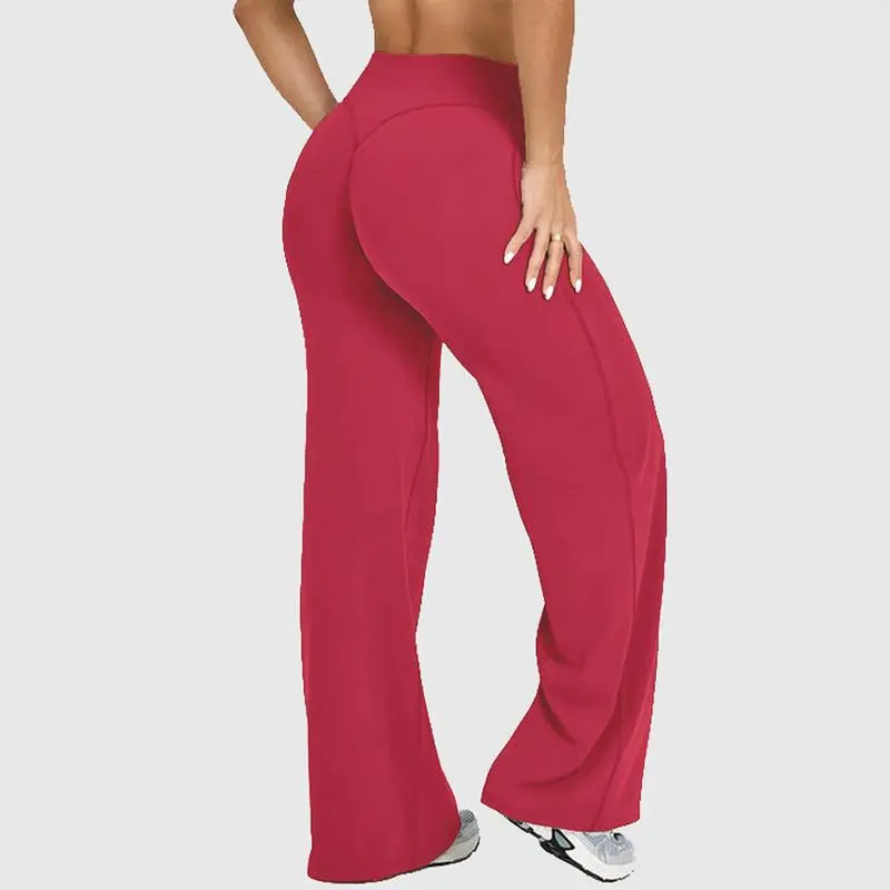 Straight Leg Bottoms Fitness Gymwear Women Workout Leggings