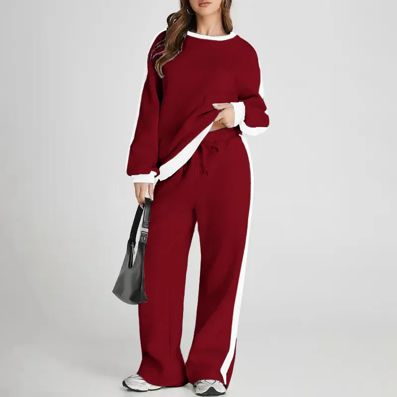 🔥6 PACKS $24🔥Women's 2 Piece Outfit Fleece Sweatsuit